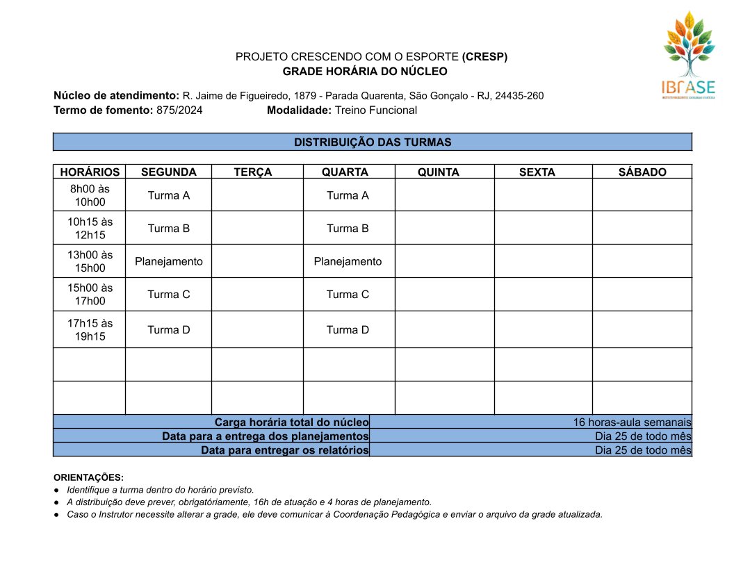 Grade horária - Parada 40.docx