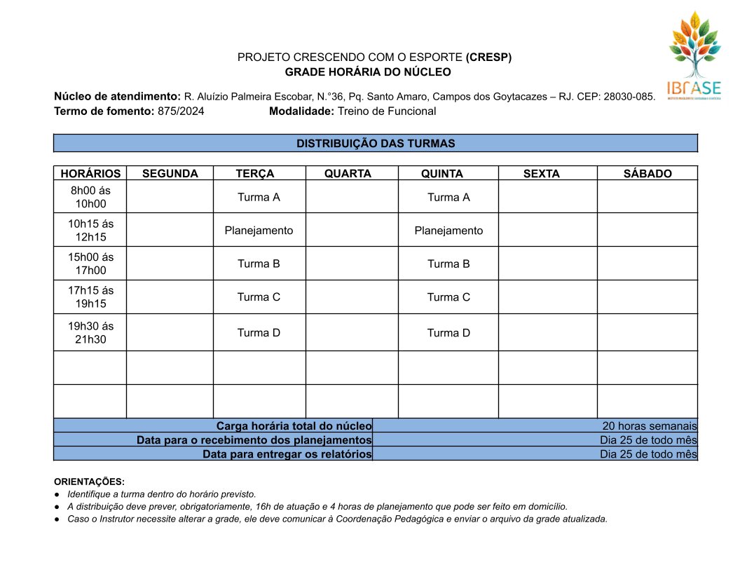 Grade horária - Pq. Santo Amaro..docx
